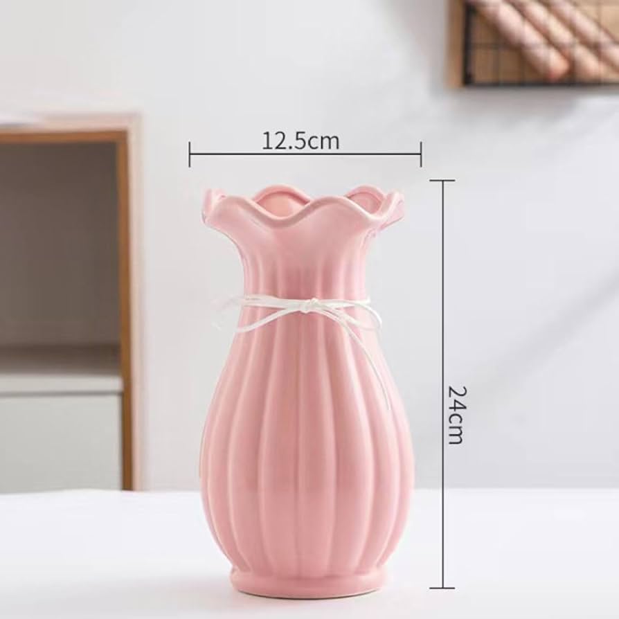 dina no 陶器 ピンク花器 dina no 陶器 ピンク花器