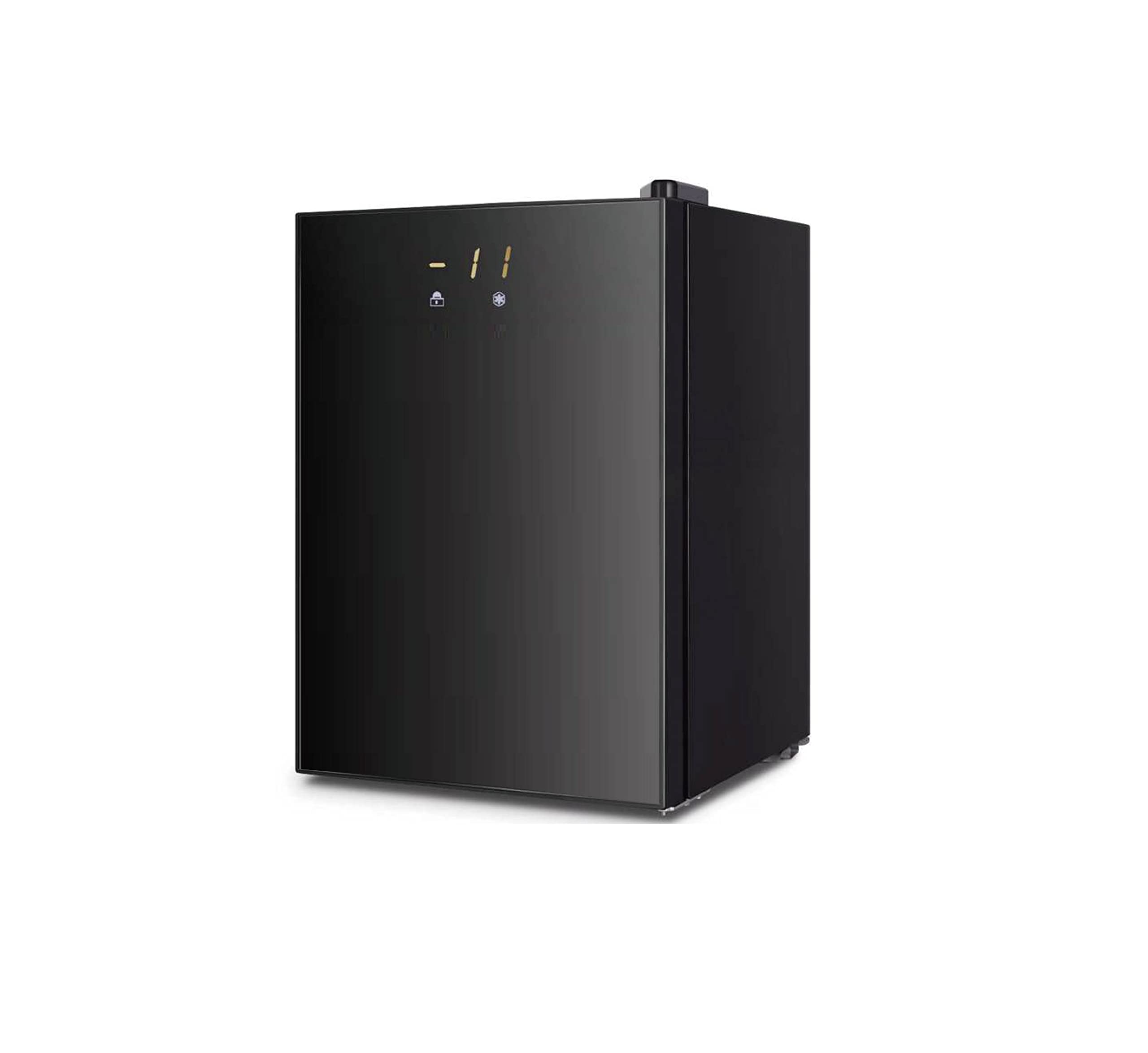 Amazon | 冷凍庫 家庭用 小型 ガラス扉1ドア冷凍庫 60L TH-GTR60L-BK
