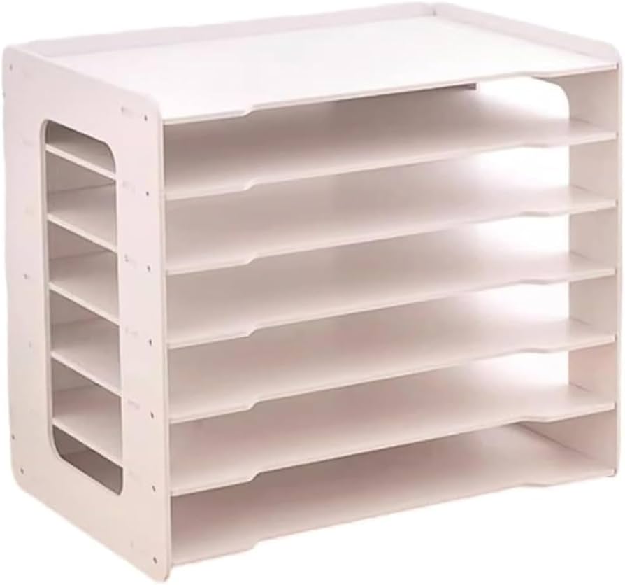 Amazon.co.jp: 書類 a3 ラック レターケース a3 横型 7段 書類トレーa3