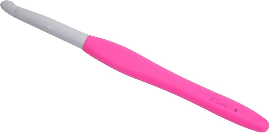 Amazon.co.jp: Clover ジャンボかぎ針 「アミュレ」 8mm 42-418 : ホビー