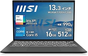 Amazon.co.jp: MSI ビジネス ノートPC Prestige 13 Evo 【超軽量990g