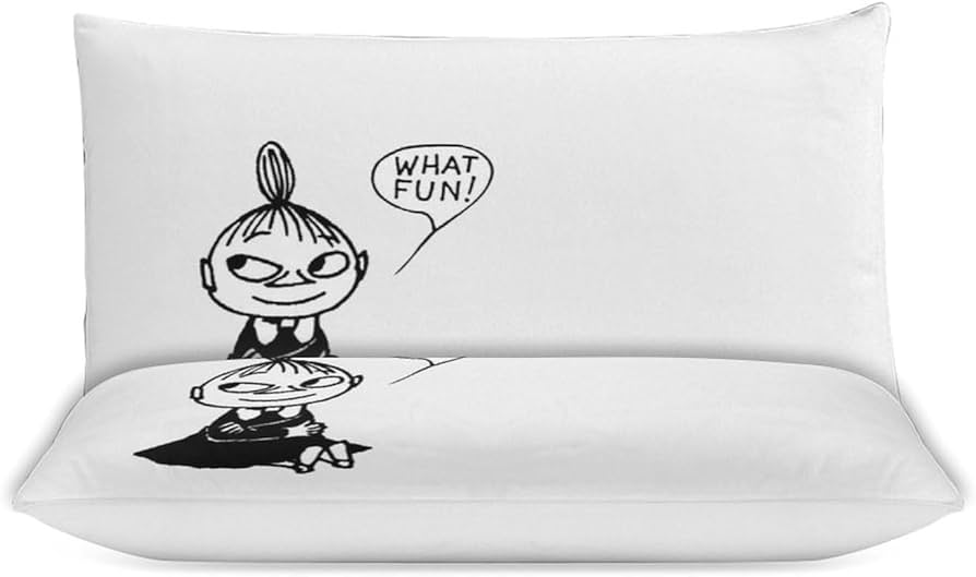 Amazon｜ムーミン リトルミイ 布団カバー 3点セット シングル シングル