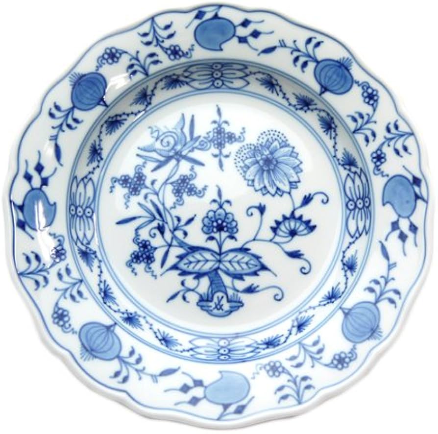 Amazon.co.jp: マイセン ブルー・オニオン プレート 20cm 【並行輸入品