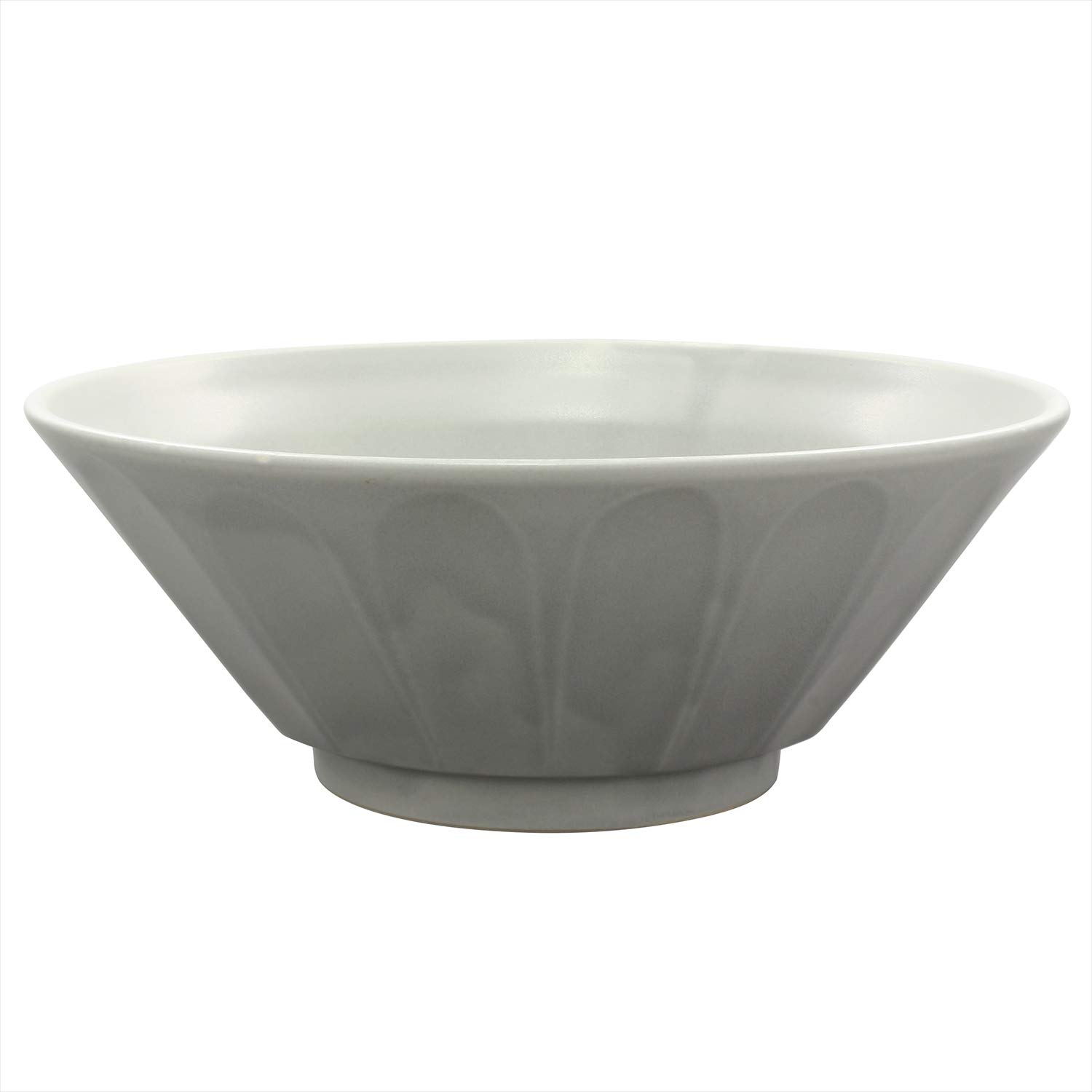 Amazon.co.jp: 美濃焼 グレーマット釉 ラーメン鉢 どんぶり 丼 鉢 器