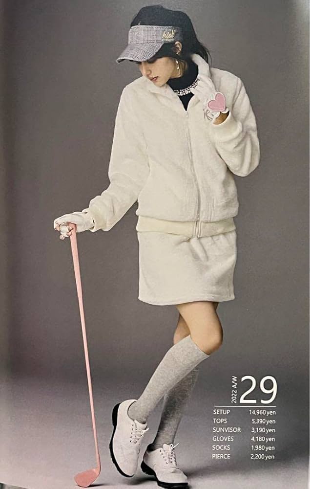 Amazon.co.jp: キスオンザグリーン セットアップ レディースゴルフ