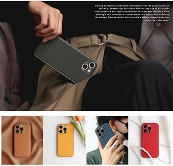 Amazon.co.jp: ZENIX DESIGN TECH iPhone16 Pro 用 ケース バンパー PU