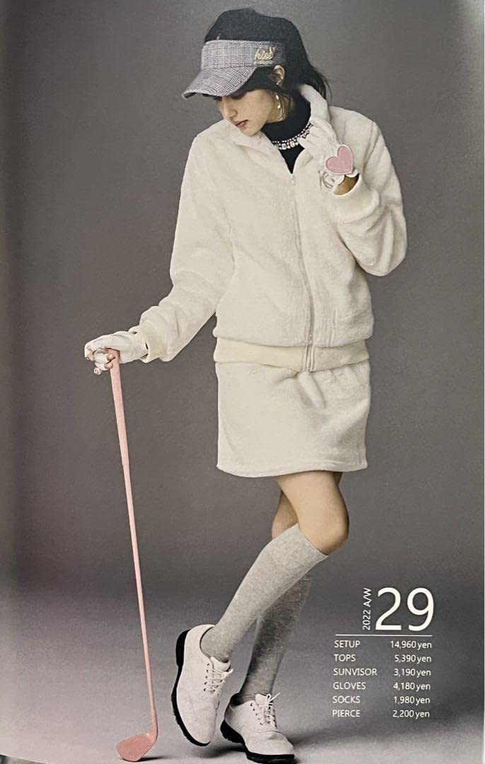 Amazon.co.jp: キスオンザグリーン セットアップ レディースゴルフ