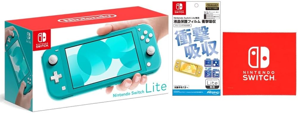 Amazon.co.jp: Nintendo Switch Lite ターコイズ + 【任天堂ライセンス