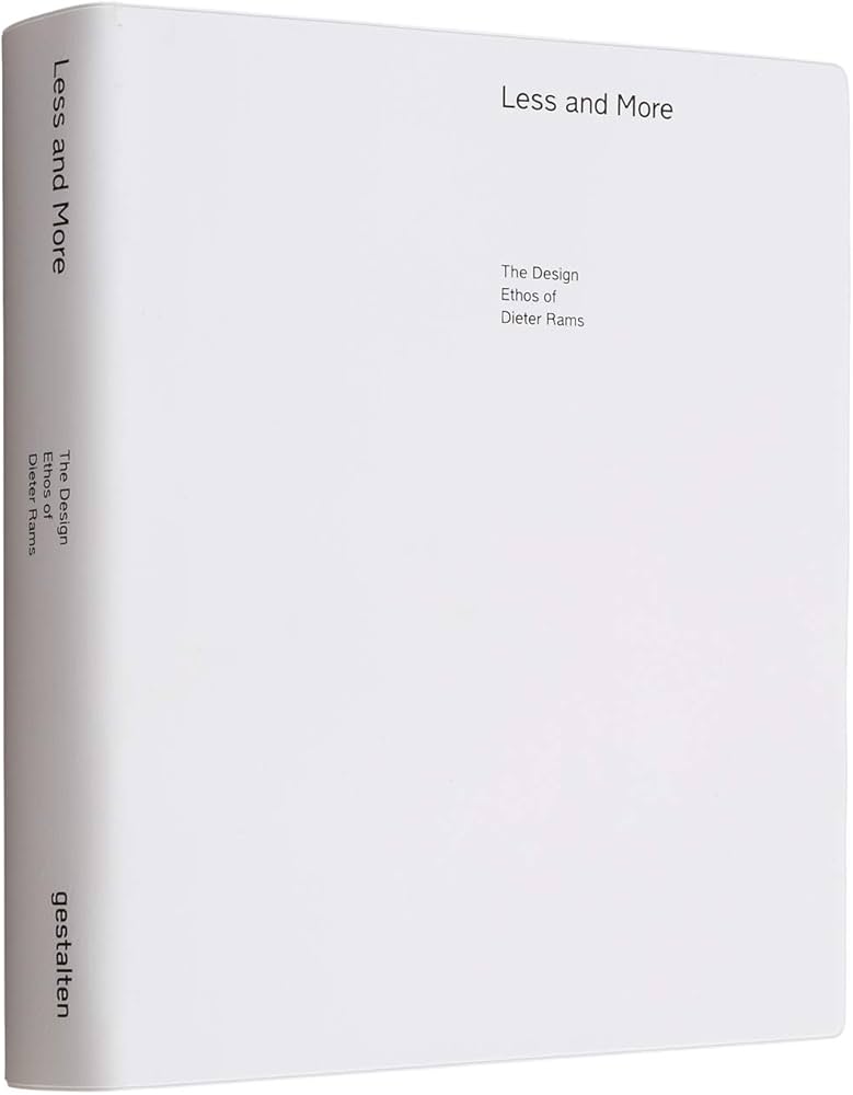 Amazon.com: Less and More: The Design Ethos of Dieter Rams