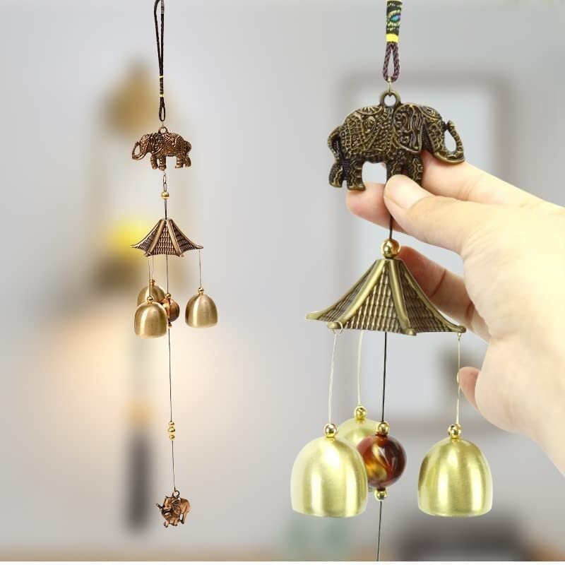 Amazon.co.jp: アンティーク風鈴銅ヤードガーデン屋外リビング装飾金属