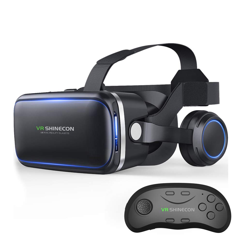 Amazon.co.jp: VRヘッドセット リモートコントローラー付き HD 3D VR