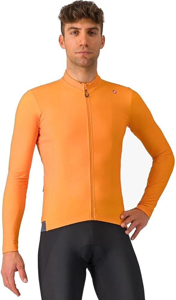 Amazon.com: CASTELLI Men's Espresso Thermal Jersey, Long Sleeve