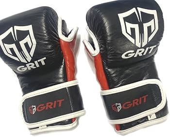 Amazon | GRIT SOFT CUSHION SAFETY MMA GLOVE 2106 BK/RED 赤 レッド