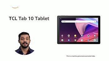TCL Tab 10 (10.1 inches(25cm) WUXGA Display, 3GB+32GB, 5500mAh, Wi