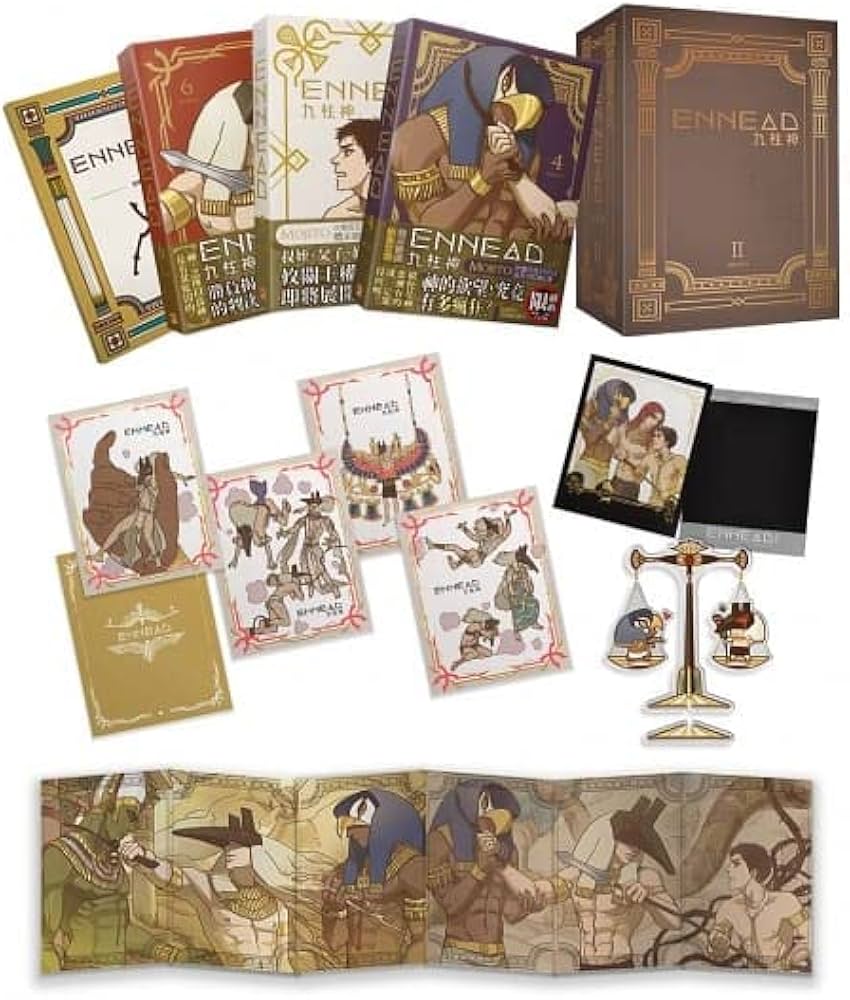漫画 ENNEAD 九柱神 Season1（2）＜特裝版＞（第4-6巻）台湾版 Mojito