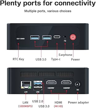 Amazon.co.jp: Beelink SER ミニ PC AMD Ryzen 7 4700U 8 コア Windows