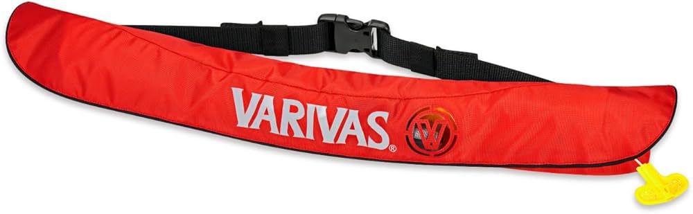 Amazon | バリバス(VARIVAS) ライフジャケット ウエストタイプ レッド