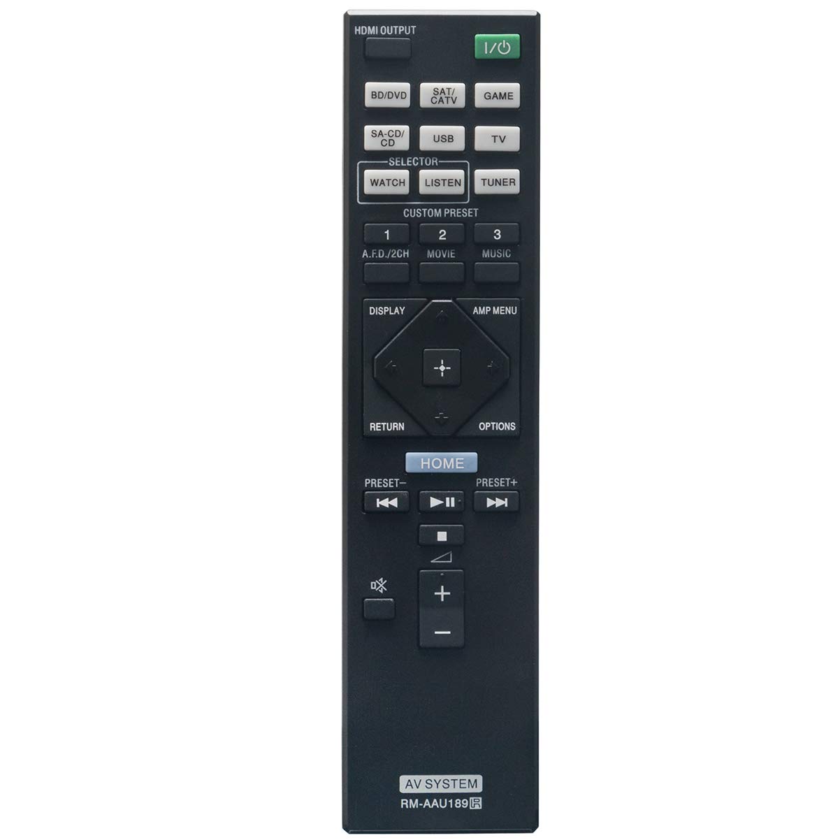 Amazon.com: RM-AAU189 Replacement Remote Control Applicable for