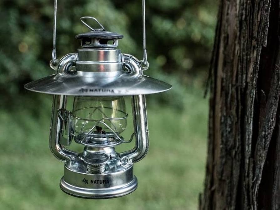 Amazon.co.jp: NATURA 小型 オイルランタン ＆ ランタンシェード