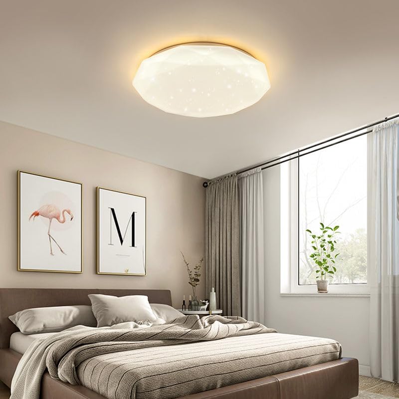 Amazon.co.jp : LEDシーリングライト 6畳 12畳 調光調色 おしゃれ 18