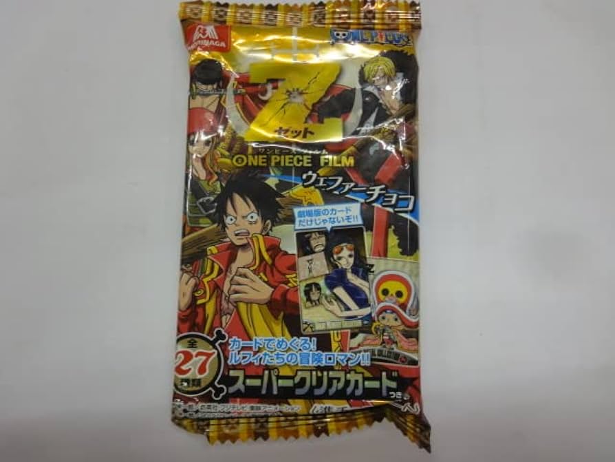 Amazon.co.jp: 森永 ワンピース ウェファーチョコ スーパークリア