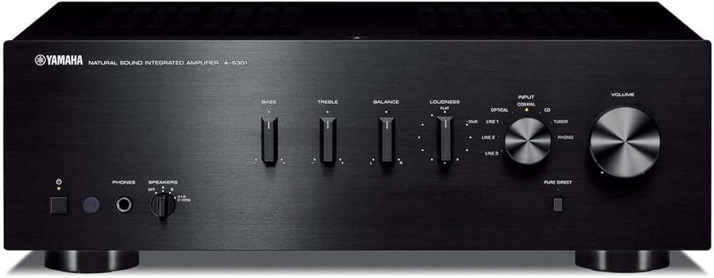 Amazon.com: Yamaha Audio A-S301BL Natural Sound Integrated Stereo