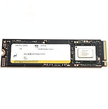 Amazon | Micron SSD 1TB 3400 M.2 2280 NVMe PCIe 4.0 Gen4 x4