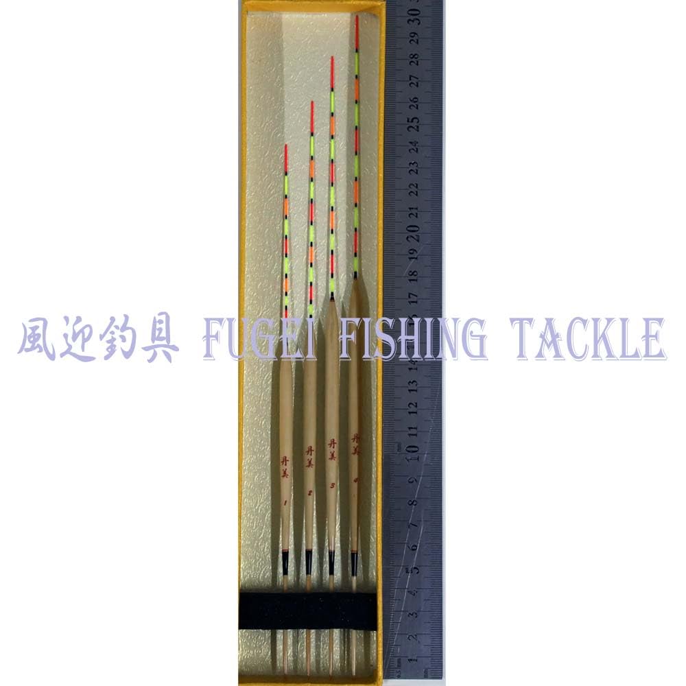 Amazon | FUGEI 釣具 へら 浮き 4本 セット 丹美 全長約24～30cm