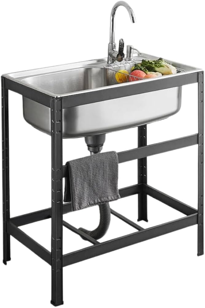 Amazon.co.jp: MISHIP ガーデンシンク ステンレス製 【水道工事推奨