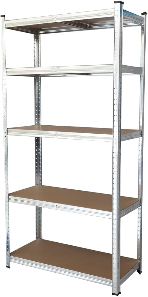 Amazon｜スチールラック 900mm 5段 | スチール棚 ラック ガレージ収納