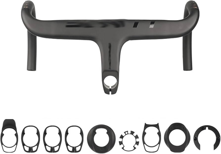 Amazon.co.jp: ロードバイクハンドルバー 380 ミリメートル幅超軽量