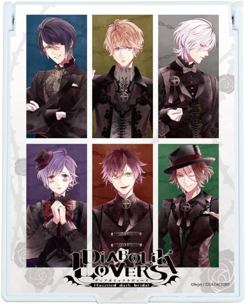 Amazon.co.jp: DIABOLIK LOVERS 01 逆巻家 デカキャラミラー : おもちゃ