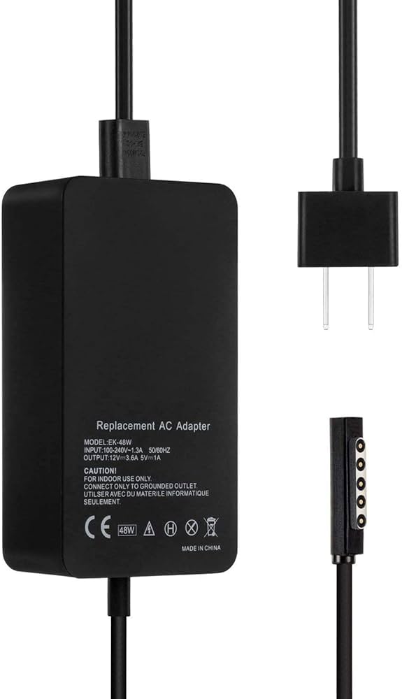 Amazon | Runpower 48W交換用電源アダプター充電器（Microsoft Surface