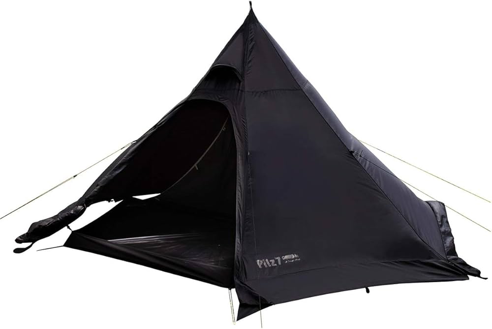 Amazon | Canadian East(カナディアンイースト) ワンポールテント 黒