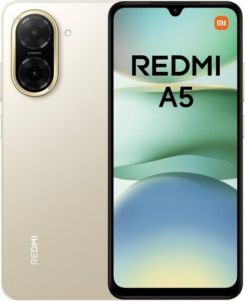 Xiaomi Redmi A5 Smartphone, 3GB+64GB, Super Clear 32MP AI Camera