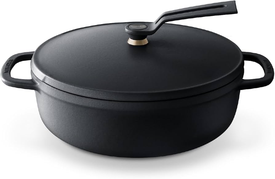 Amazon.co.jp: バーミキュラ 鋳物ホーロー鍋 22cm ［浅型］プレミアム