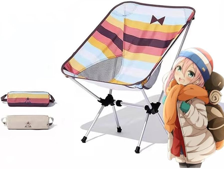 Amazon.co.jp: ゆるキャン△ 折りたたみ ローチェア ローチェアー