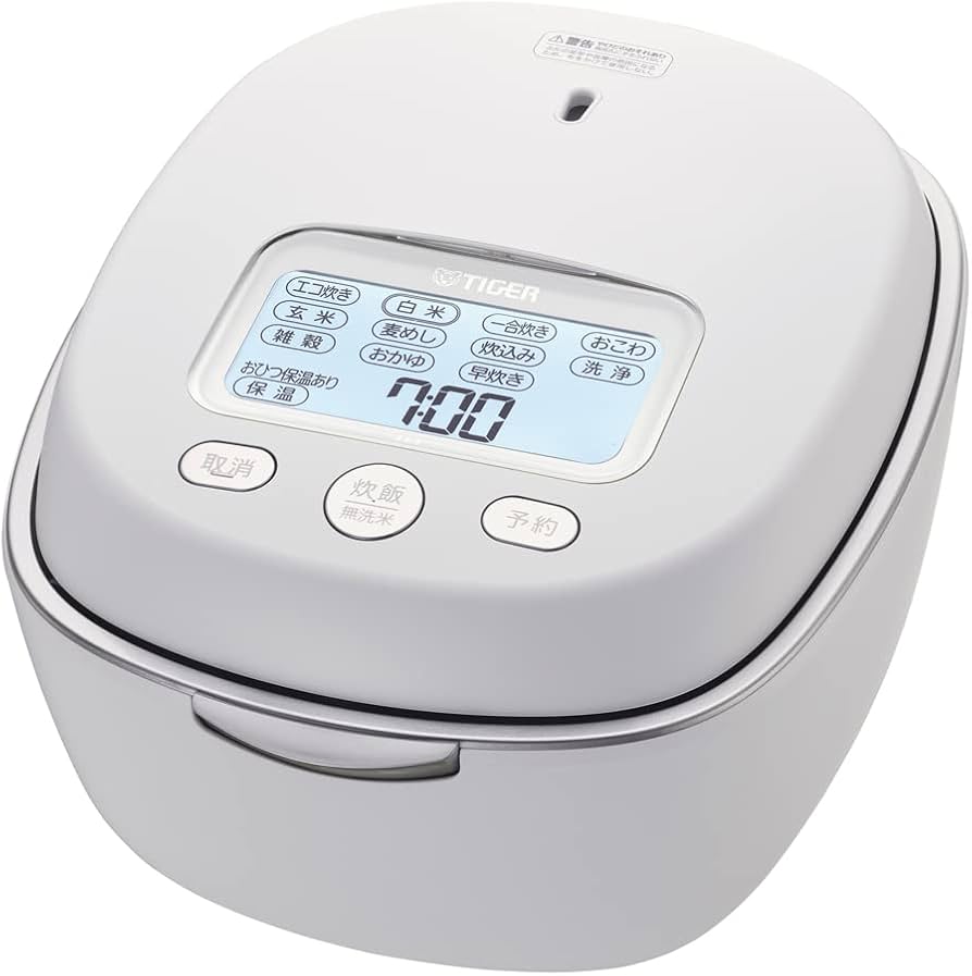 Amazon | タイガー IH炊飯ジャー JPL-S100 WM | タイガー魔法瓶