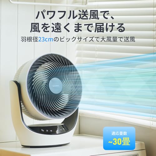 SwitchBot サーキュレーターをレビュー！内蔵バッテリーでどこでも使え