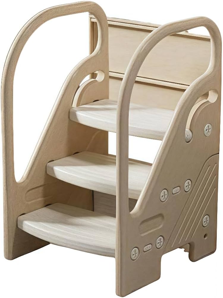 Amazon｜hanshanyan タンスのゲン 踏み台 ワイド 昇降 高さ調節 子供