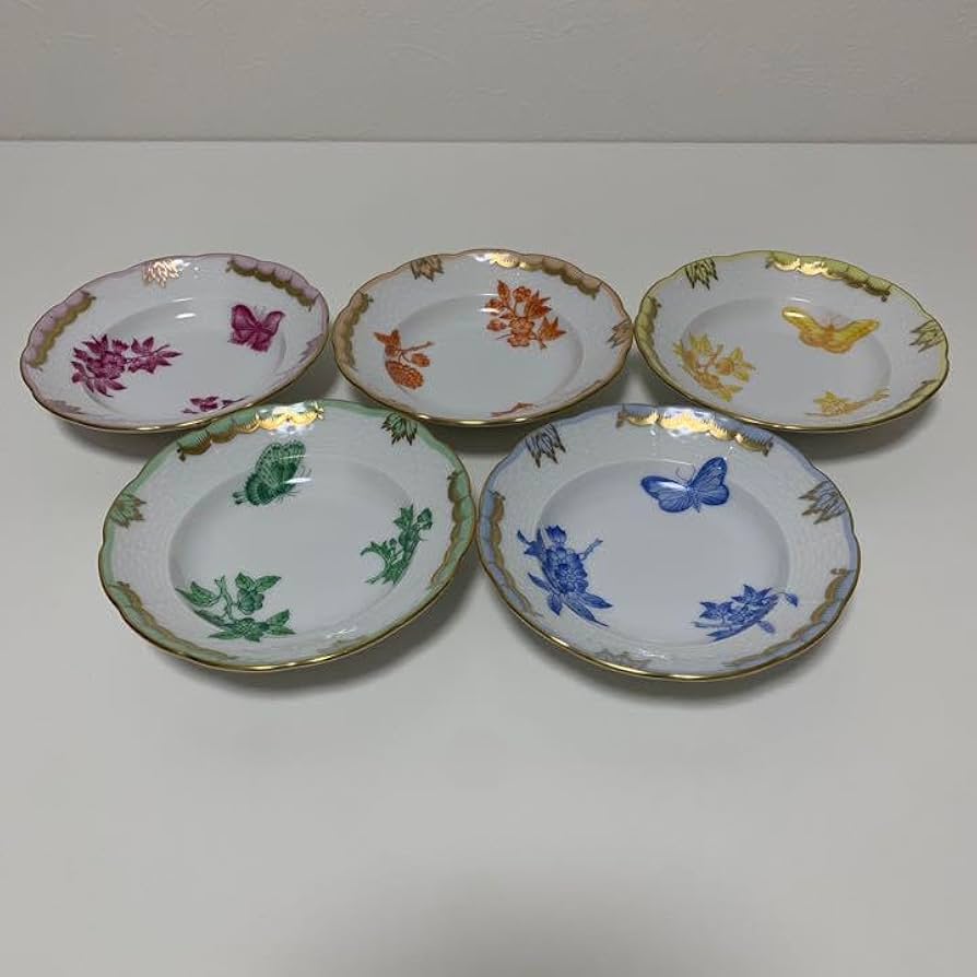 Amazon.co.jp: herend ヘレンド ヴィクトリアブーケ プレート 直径約