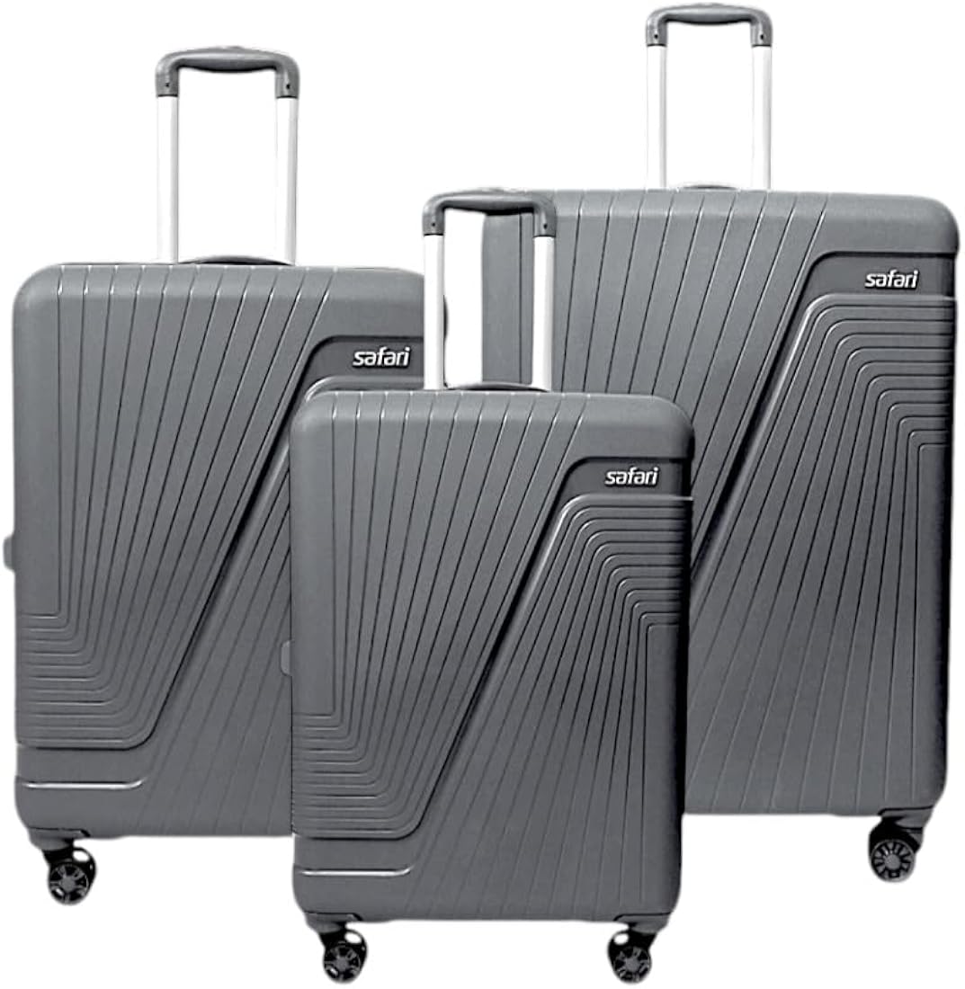 Buy Safari Zion Set of 3 Trolley Bag for Travel with 5 Years