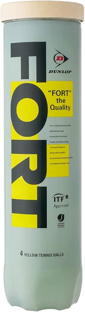 Amazon | DUNLOP(ダンロップ)硬式テニスボールFORT(フォート) テニス