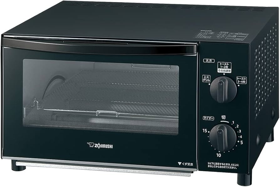 Amazon | 象印マホービン オーブントースター 4枚焼き マットブラック