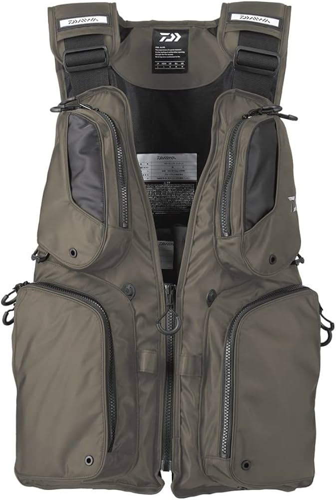 Amazon | ダイワ(DAIWA) ライフジャケット DF-6322 グレー フリー