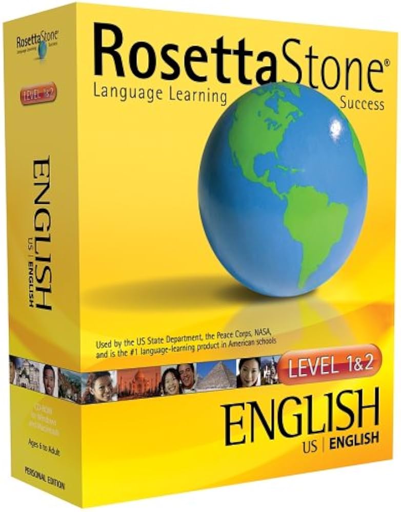 Amazon.com: Rosetta Stone V2: English (US) Level 1-2 [OLD VERSION