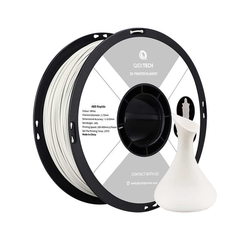 Amazon.co.jp: QIDI TECH ABS Rapido フィラメント 1.75mm, 3D
