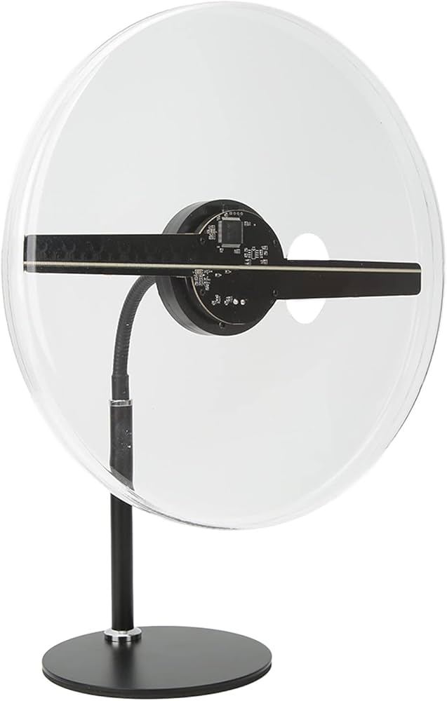 Amazon | ホログラフィックプロジェクター カバー付き 3D LED