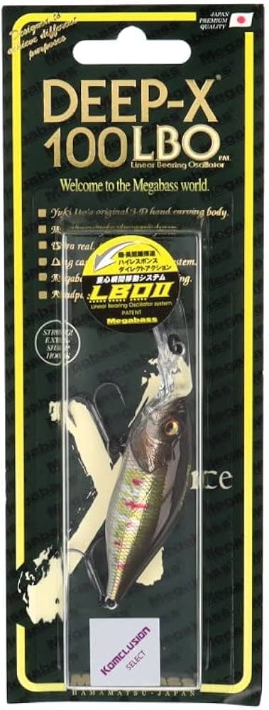 Amazon.co.jp: メガバス DEEP-X100 LBO (SP-C)DEADLY FISH : スポーツ