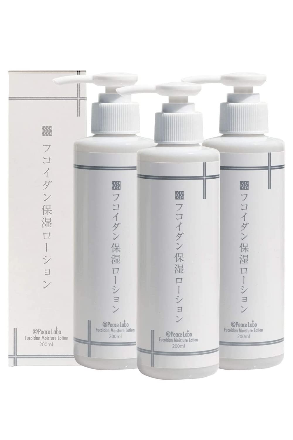 Amazon | アットピースラボ フコイダン保湿ローション 200ml（3本